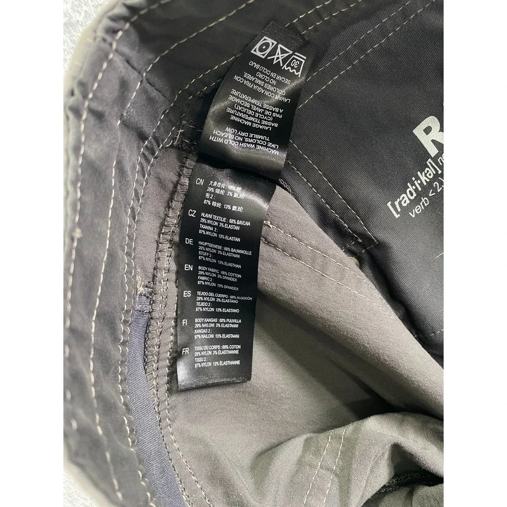 KUHL Pants Mens 32x30 Radikl Dark Grey Enduro Fabric Hybrid Stretch Hiking